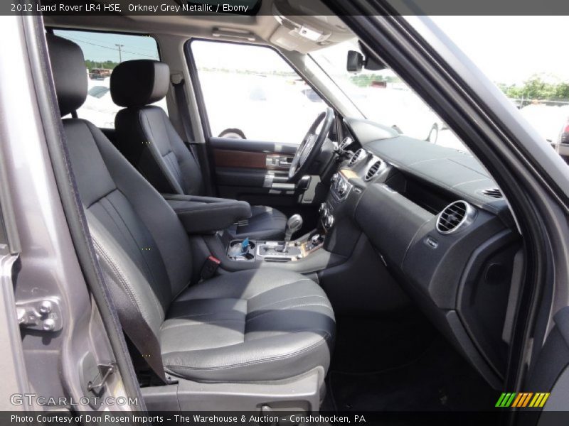 Orkney Grey Metallic / Ebony 2012 Land Rover LR4 HSE