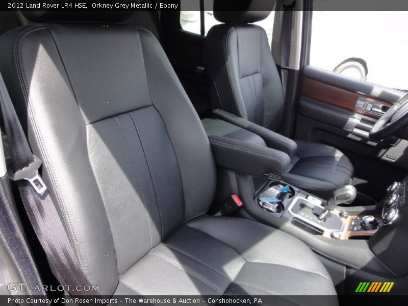 Orkney Grey Metallic / Ebony 2012 Land Rover LR4 HSE