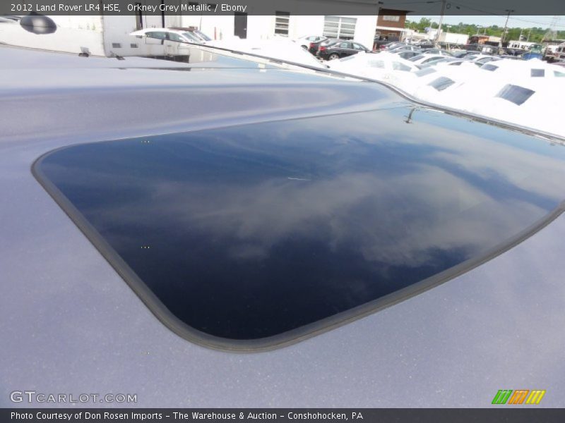 Orkney Grey Metallic / Ebony 2012 Land Rover LR4 HSE