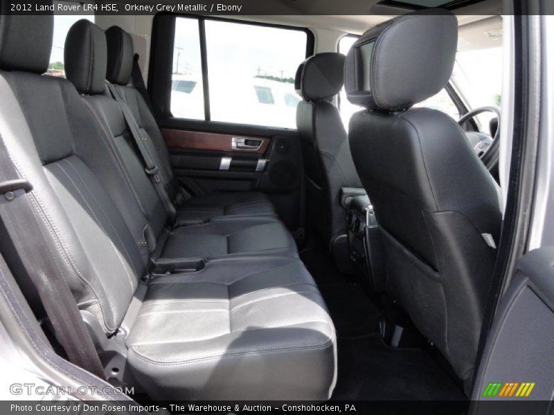 Orkney Grey Metallic / Ebony 2012 Land Rover LR4 HSE