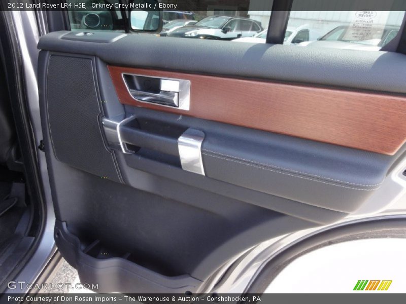 Orkney Grey Metallic / Ebony 2012 Land Rover LR4 HSE