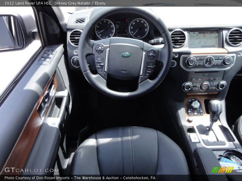 Orkney Grey Metallic / Ebony 2012 Land Rover LR4 HSE