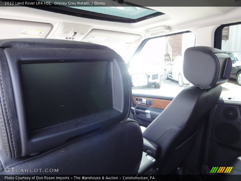 Orkney Grey Metallic / Ebony 2012 Land Rover LR4 HSE