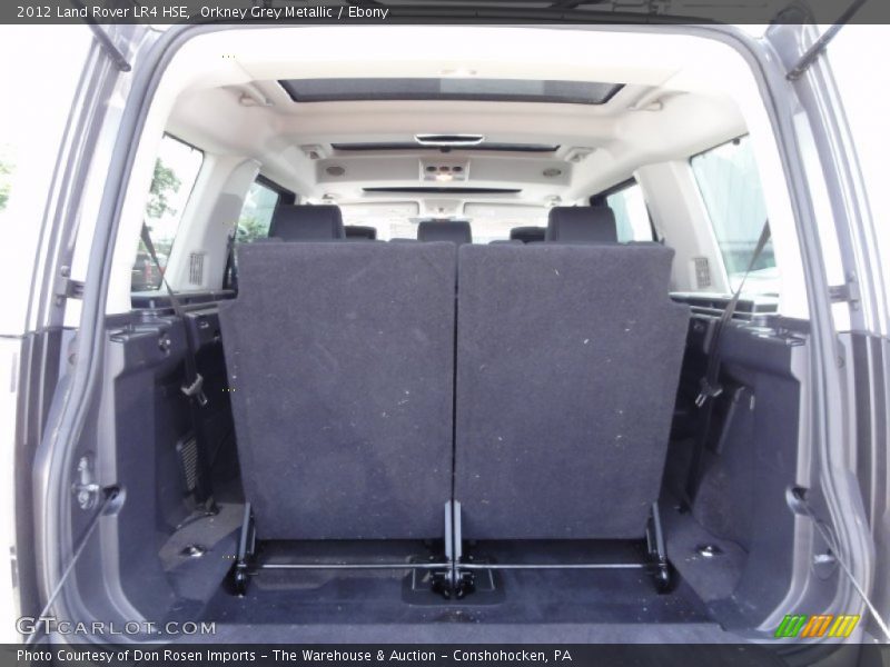 Orkney Grey Metallic / Ebony 2012 Land Rover LR4 HSE
