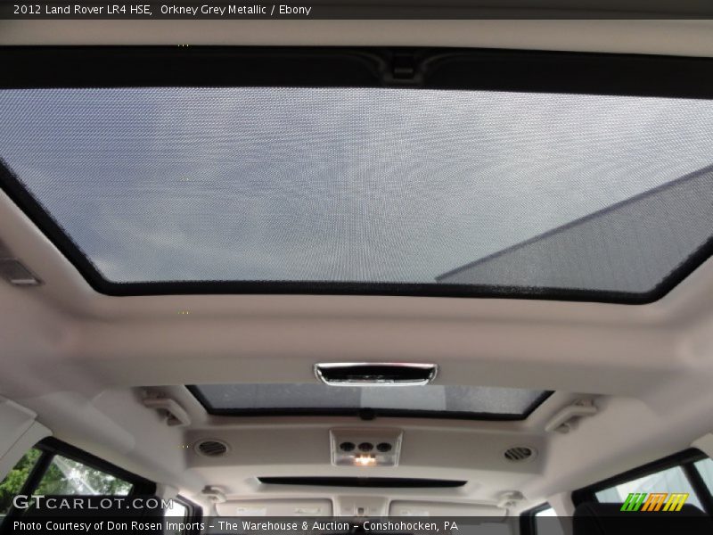 Orkney Grey Metallic / Ebony 2012 Land Rover LR4 HSE