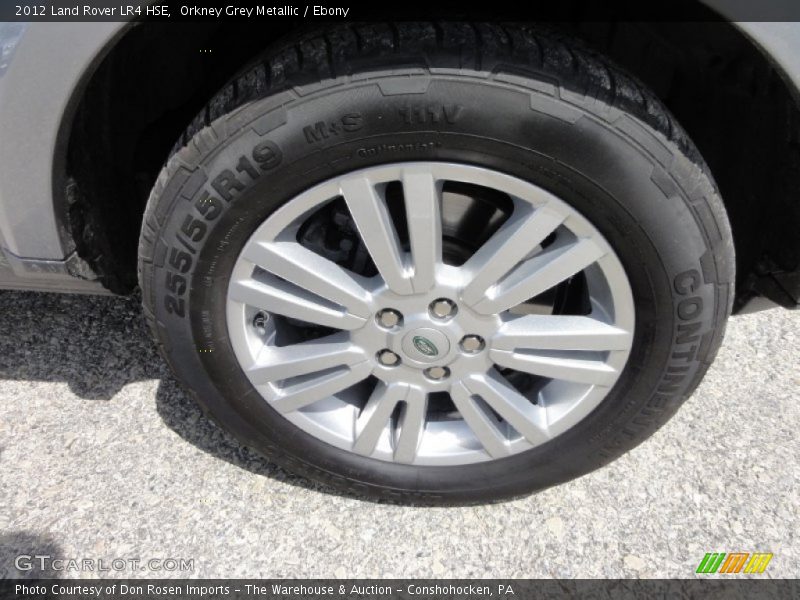 Orkney Grey Metallic / Ebony 2012 Land Rover LR4 HSE