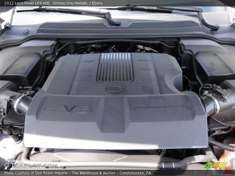 Orkney Grey Metallic / Ebony 2012 Land Rover LR4 HSE