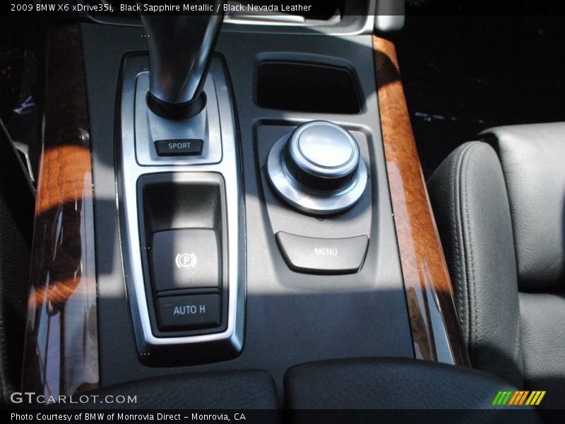 Black Sapphire Metallic / Black Nevada Leather 2009 BMW X6 xDrive35i