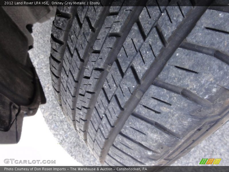 Orkney Grey Metallic / Ebony 2012 Land Rover LR4 HSE