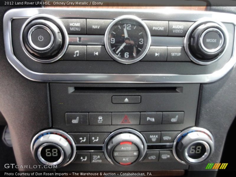 Orkney Grey Metallic / Ebony 2012 Land Rover LR4 HSE