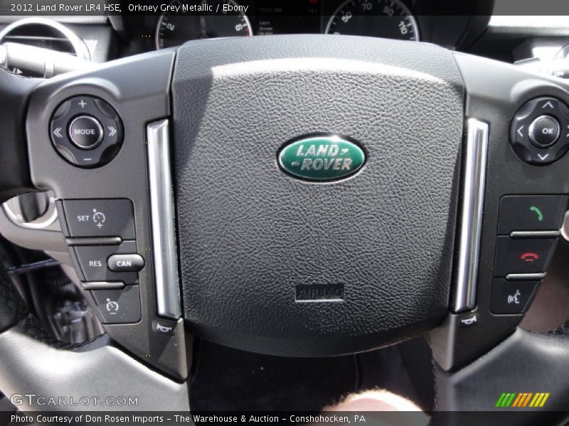 Orkney Grey Metallic / Ebony 2012 Land Rover LR4 HSE