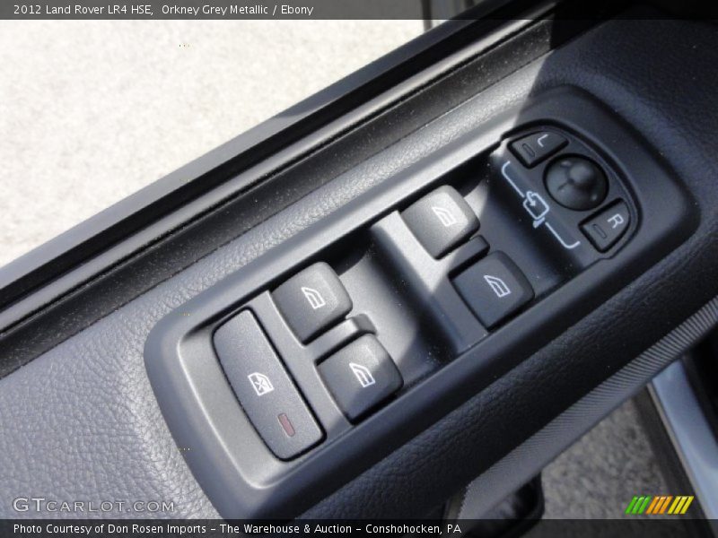Orkney Grey Metallic / Ebony 2012 Land Rover LR4 HSE