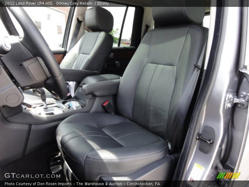 Orkney Grey Metallic / Ebony 2012 Land Rover LR4 HSE