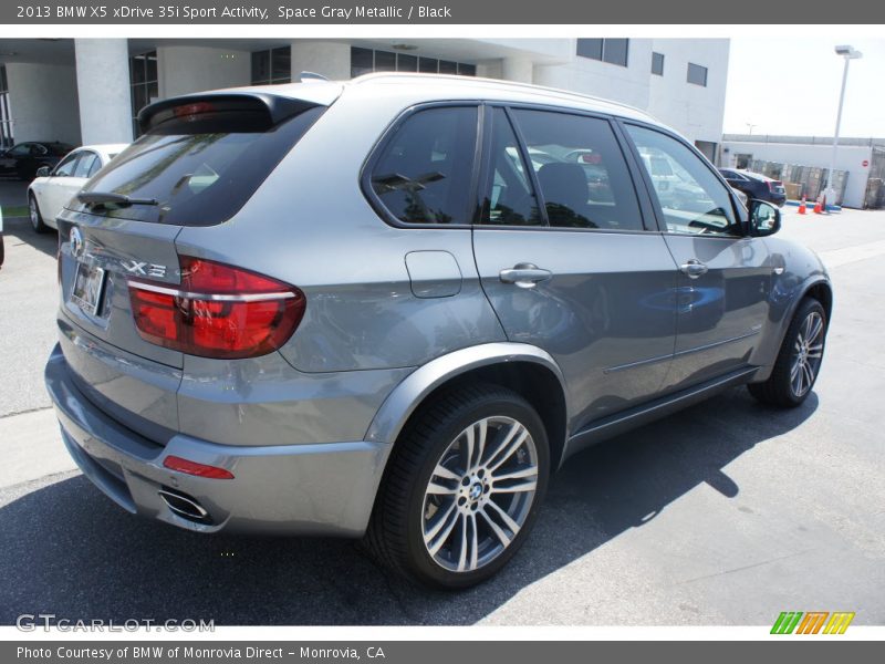 Space Gray Metallic / Black 2013 BMW X5 xDrive 35i Sport Activity