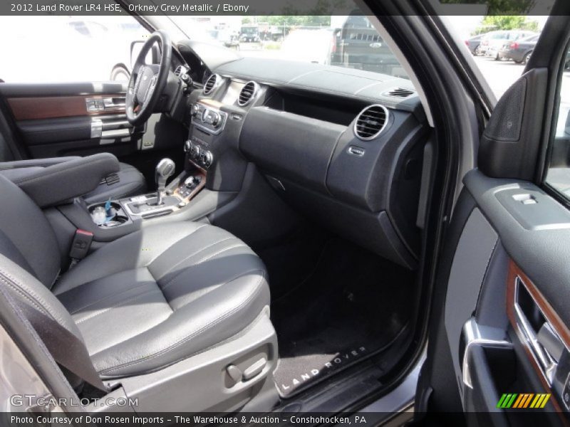 Orkney Grey Metallic / Ebony 2012 Land Rover LR4 HSE