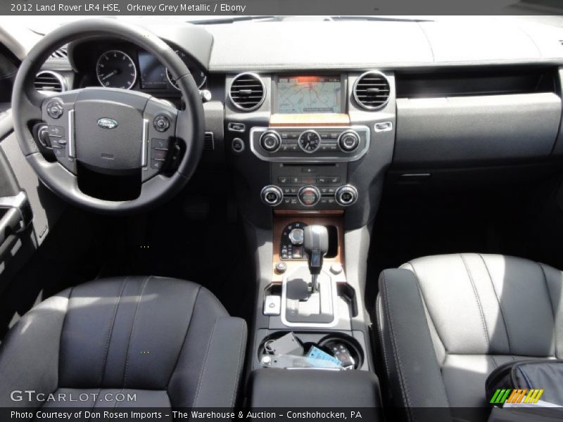 Orkney Grey Metallic / Ebony 2012 Land Rover LR4 HSE