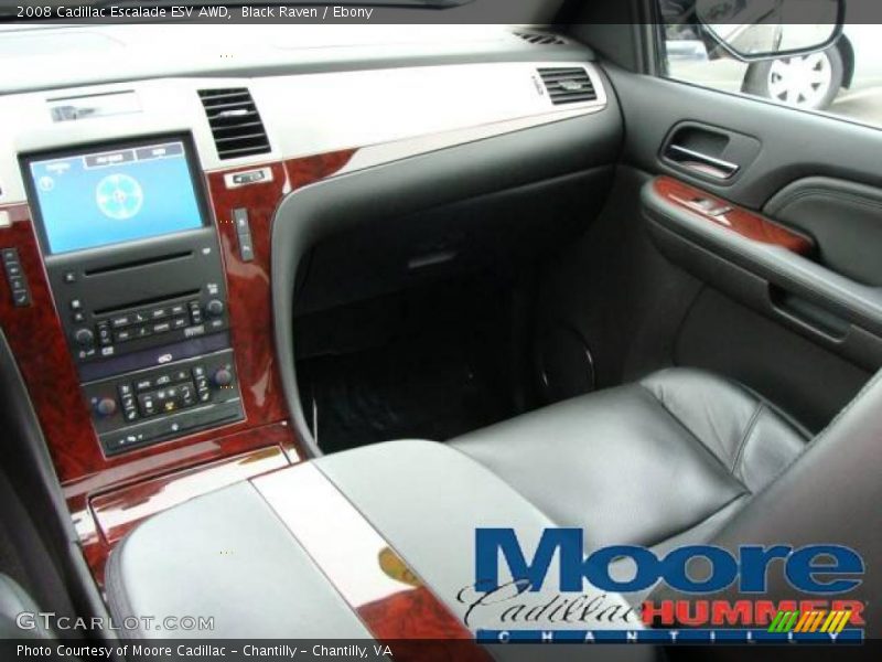 Black Raven / Ebony 2008 Cadillac Escalade ESV AWD