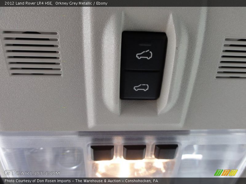 Orkney Grey Metallic / Ebony 2012 Land Rover LR4 HSE
