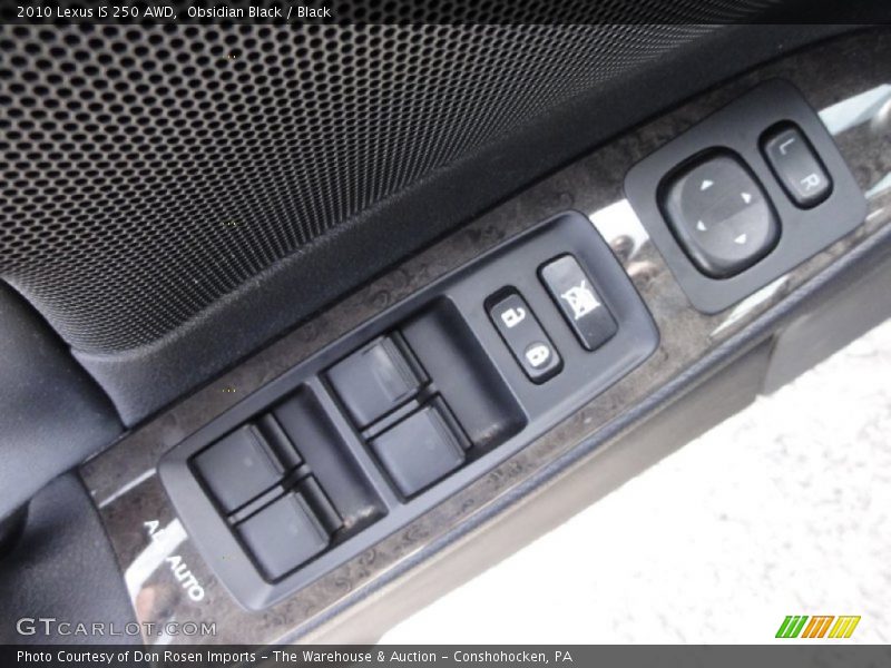 Obsidian Black / Black 2010 Lexus IS 250 AWD