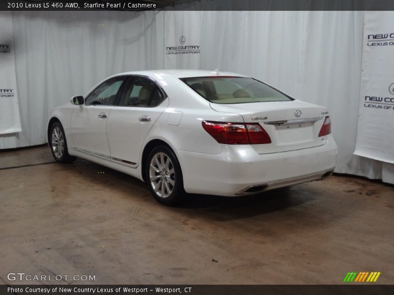 Starfire Pearl / Cashmere 2010 Lexus LS 460 AWD