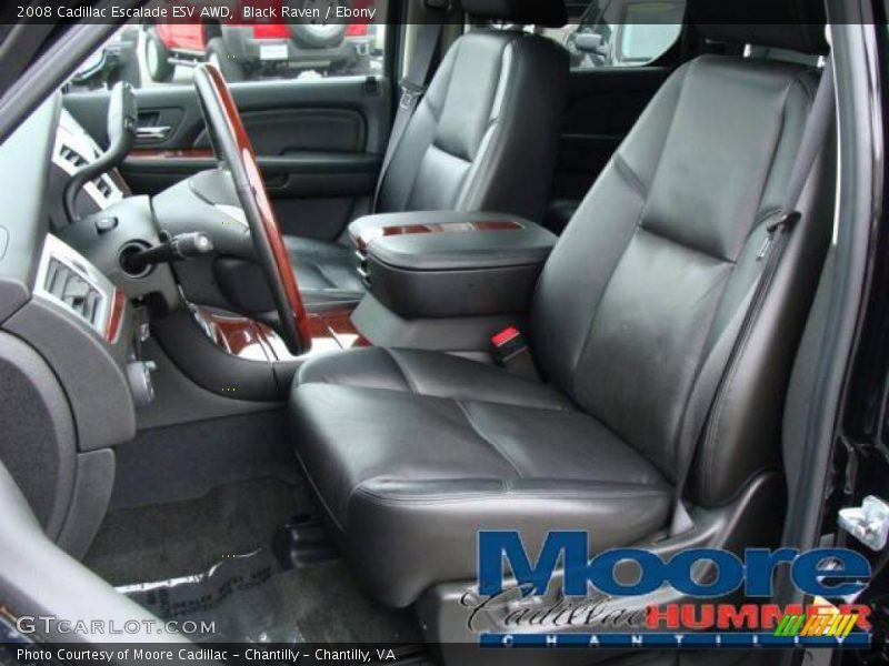 Black Raven / Ebony 2008 Cadillac Escalade ESV AWD