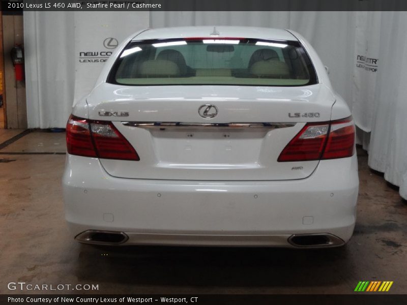 Starfire Pearl / Cashmere 2010 Lexus LS 460 AWD