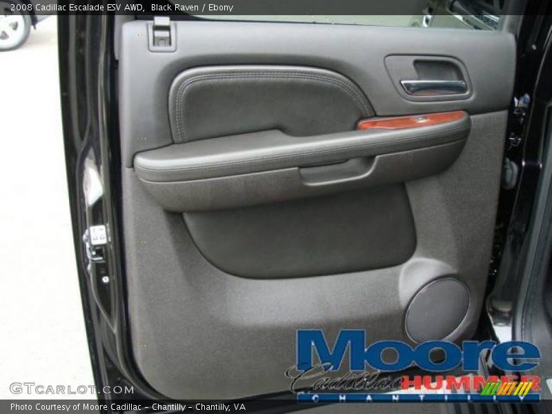 Black Raven / Ebony 2008 Cadillac Escalade ESV AWD
