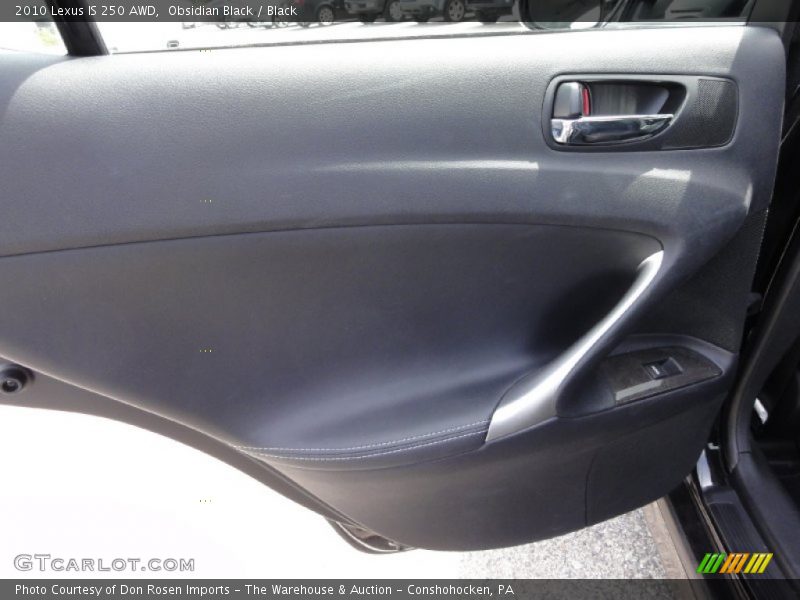 Obsidian Black / Black 2010 Lexus IS 250 AWD
