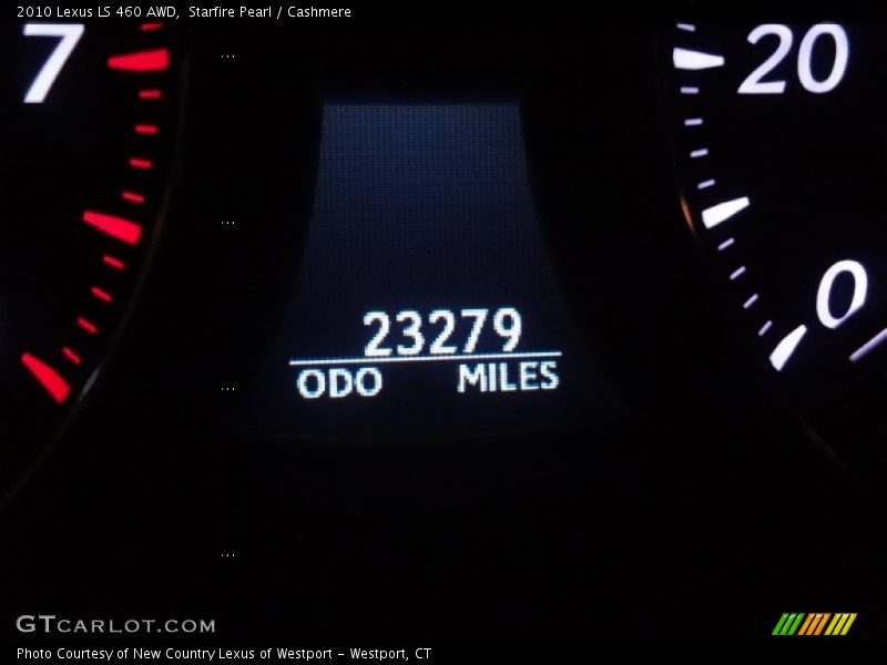 Starfire Pearl / Cashmere 2010 Lexus LS 460 AWD