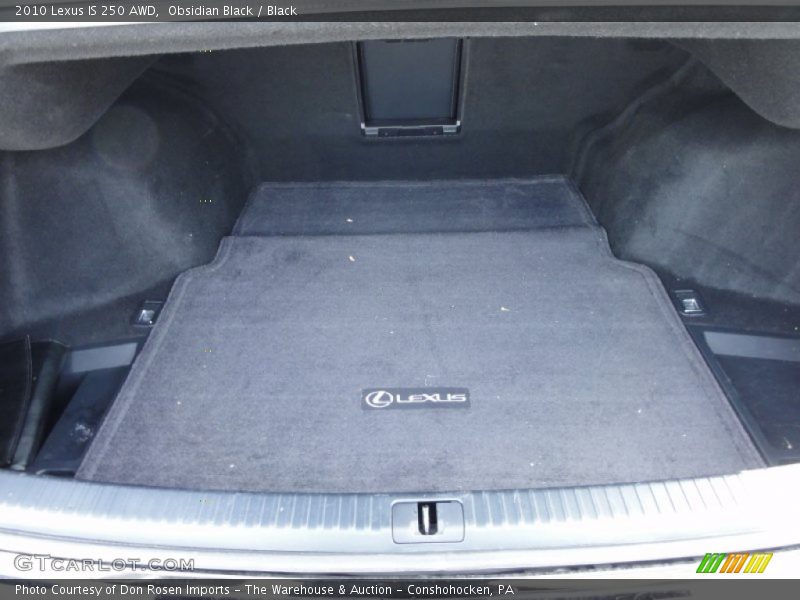 Obsidian Black / Black 2010 Lexus IS 250 AWD