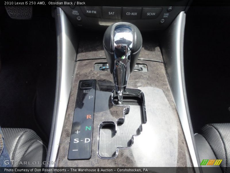 Obsidian Black / Black 2010 Lexus IS 250 AWD