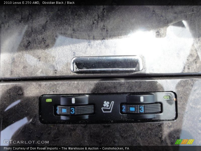 Obsidian Black / Black 2010 Lexus IS 250 AWD