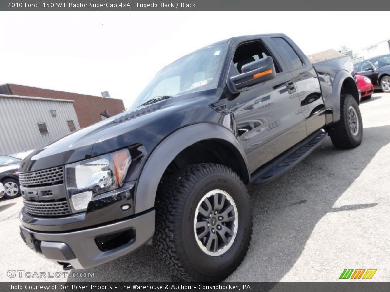 Tuxedo Black / Black 2010 Ford F150 SVT Raptor SuperCab 4x4