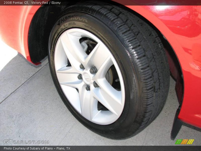 Victory Red / Ebony 2008 Pontiac G5