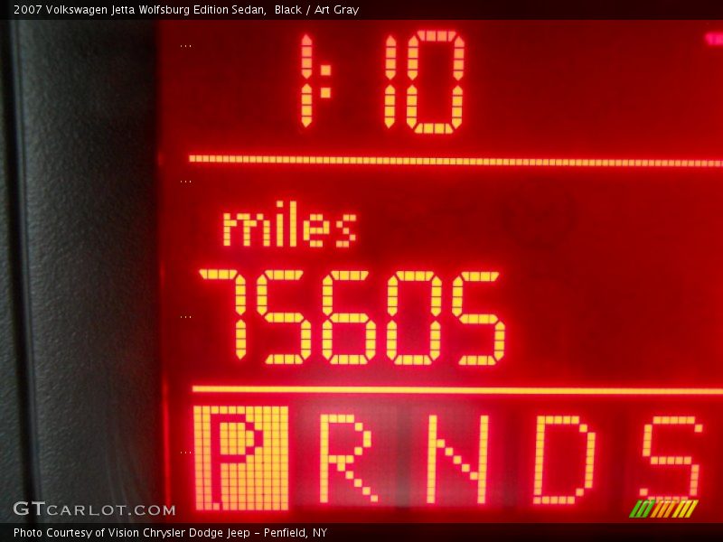 Black / Art Gray 2007 Volkswagen Jetta Wolfsburg Edition Sedan
