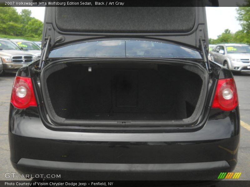 Black / Art Gray 2007 Volkswagen Jetta Wolfsburg Edition Sedan