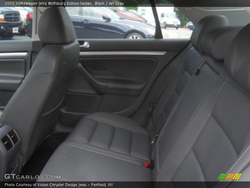 Black / Art Gray 2007 Volkswagen Jetta Wolfsburg Edition Sedan