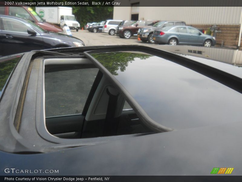 Black / Art Gray 2007 Volkswagen Jetta Wolfsburg Edition Sedan