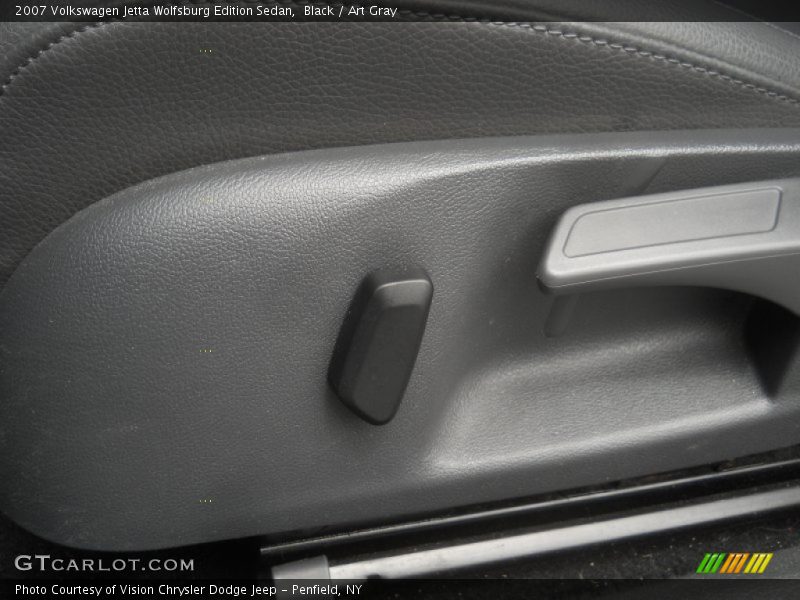 Black / Art Gray 2007 Volkswagen Jetta Wolfsburg Edition Sedan