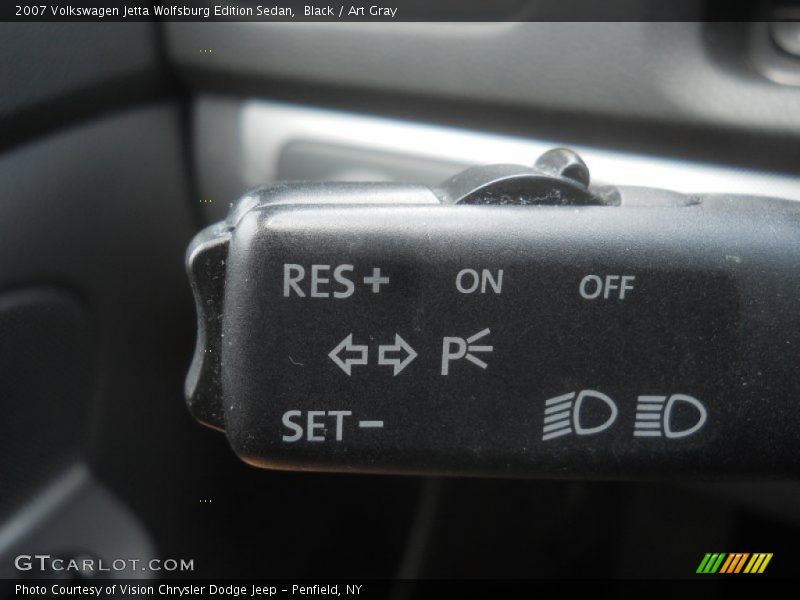 Black / Art Gray 2007 Volkswagen Jetta Wolfsburg Edition Sedan