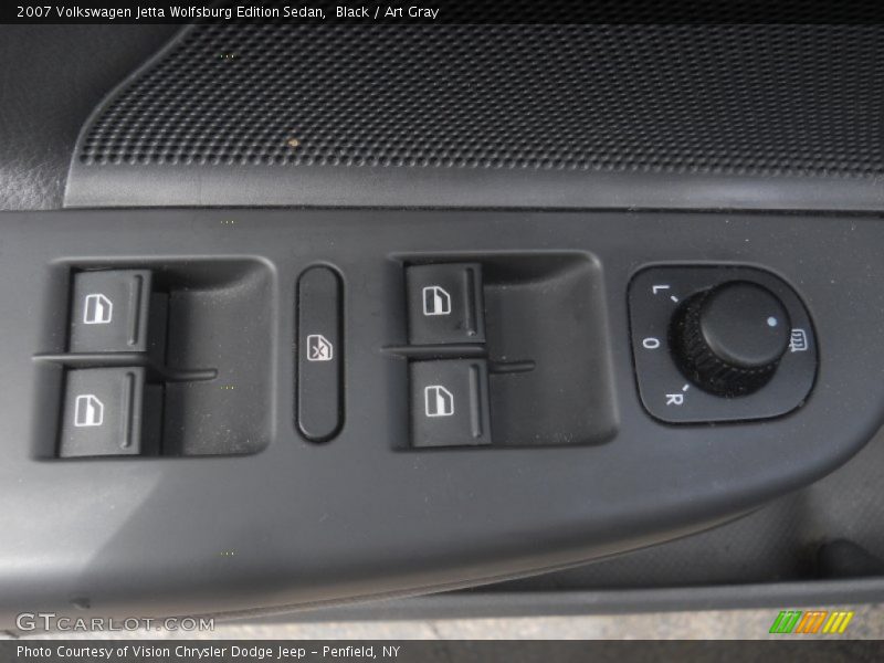 Black / Art Gray 2007 Volkswagen Jetta Wolfsburg Edition Sedan