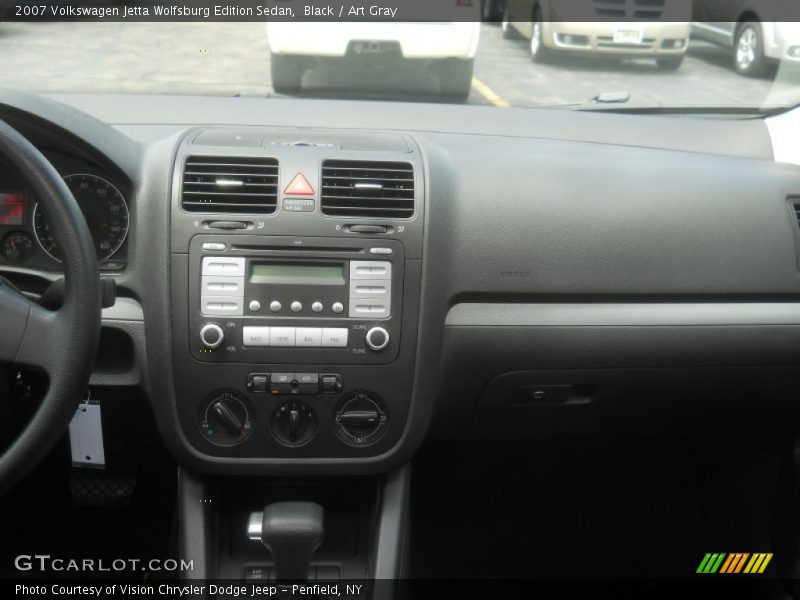 Black / Art Gray 2007 Volkswagen Jetta Wolfsburg Edition Sedan
