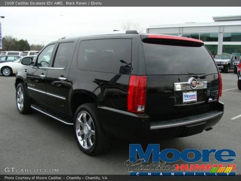 Black Raven / Ebony 2008 Cadillac Escalade ESV AWD