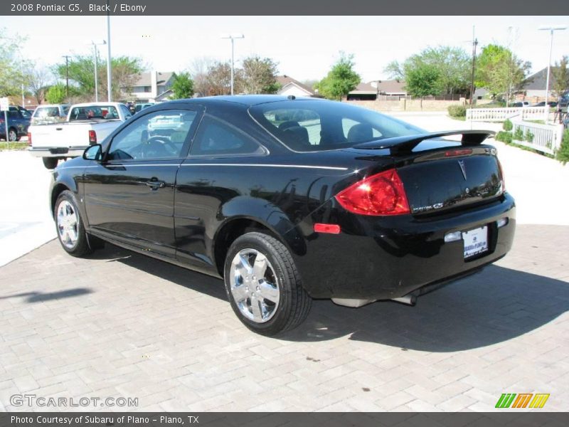 Black / Ebony 2008 Pontiac G5