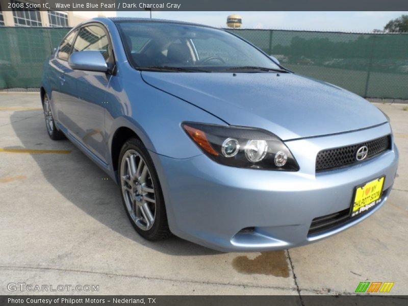 Wave Line Blue Pearl / Dark Charcoal Gray 2008 Scion tC
