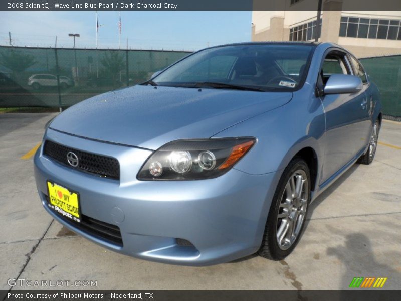 Wave Line Blue Pearl / Dark Charcoal Gray 2008 Scion tC