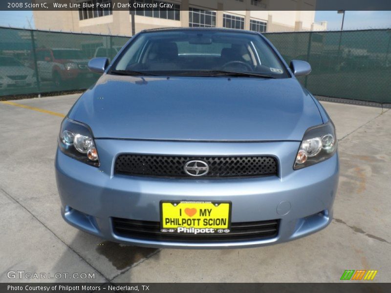 Wave Line Blue Pearl / Dark Charcoal Gray 2008 Scion tC