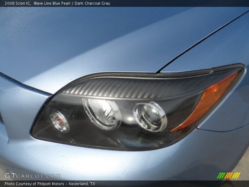 Wave Line Blue Pearl / Dark Charcoal Gray 2008 Scion tC