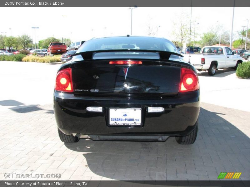 Black / Ebony 2008 Pontiac G5