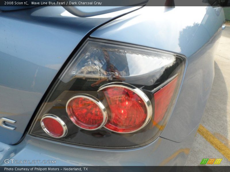 Wave Line Blue Pearl / Dark Charcoal Gray 2008 Scion tC